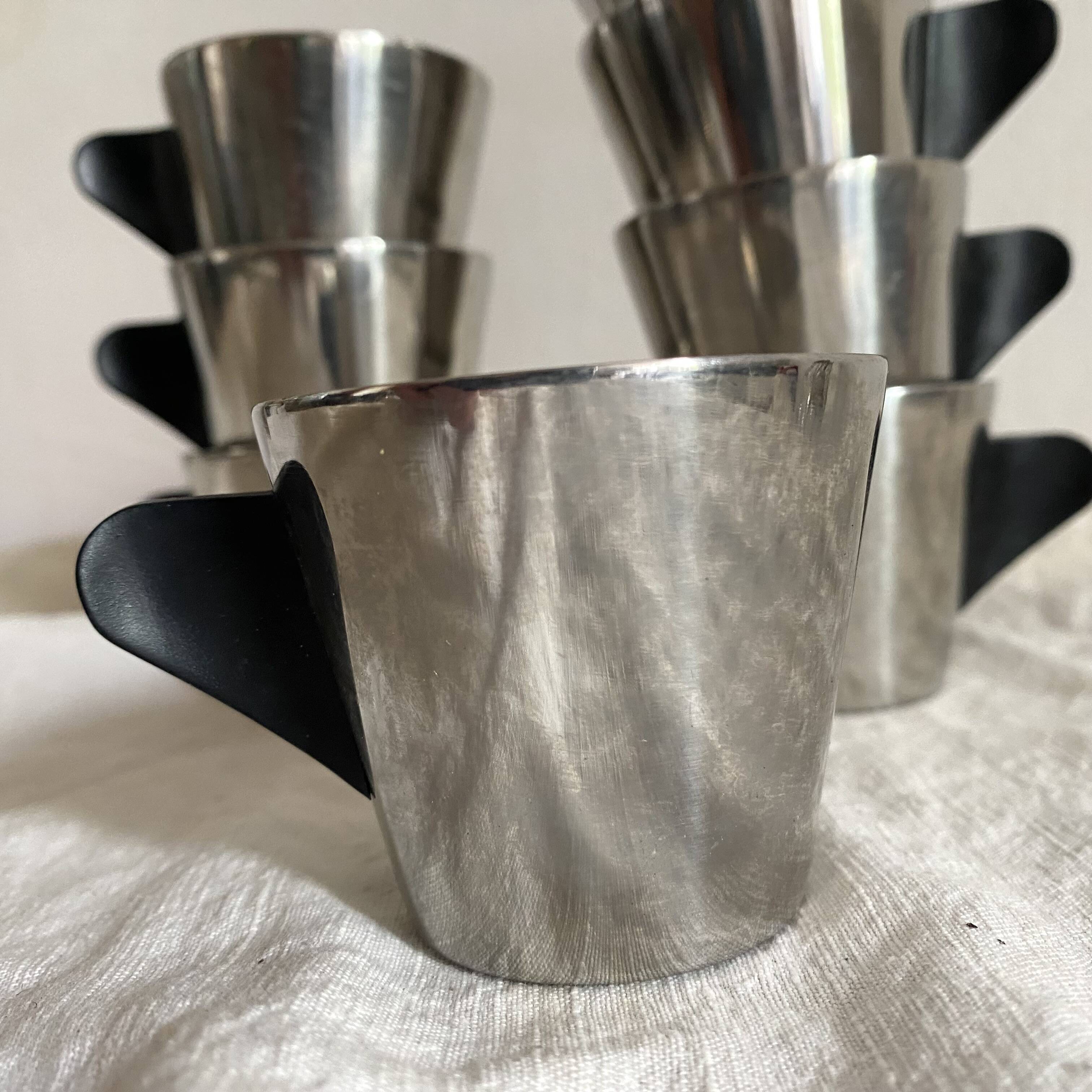 60s stainless steel espresso cups