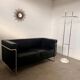Vintage Coat Rack in Chrome and Carrara Marble Italian design 1970s
