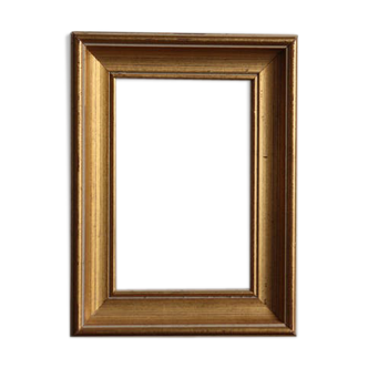 Moulded gilded wood frame