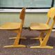 Lot of 2 Casala children's chairs - vintage