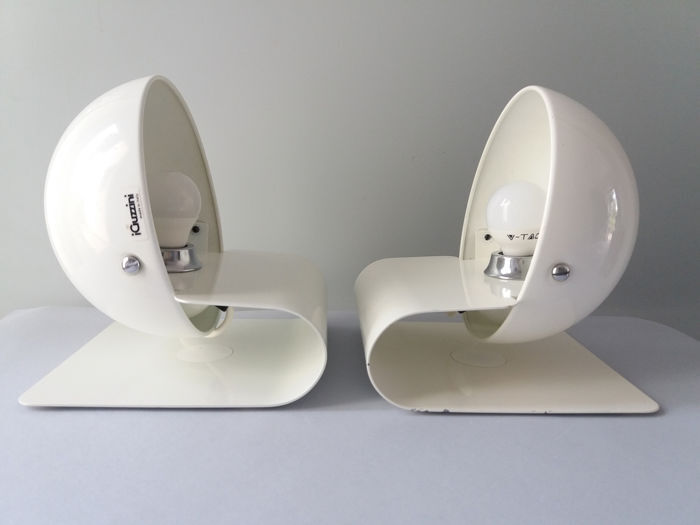 Pair of Guzzini lamps - "Bugia" Giuseppe Cormio