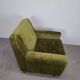 Mid-Century Czechoslovak Green Plush Armchair, 1970s