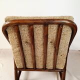Vintage rattan armchair