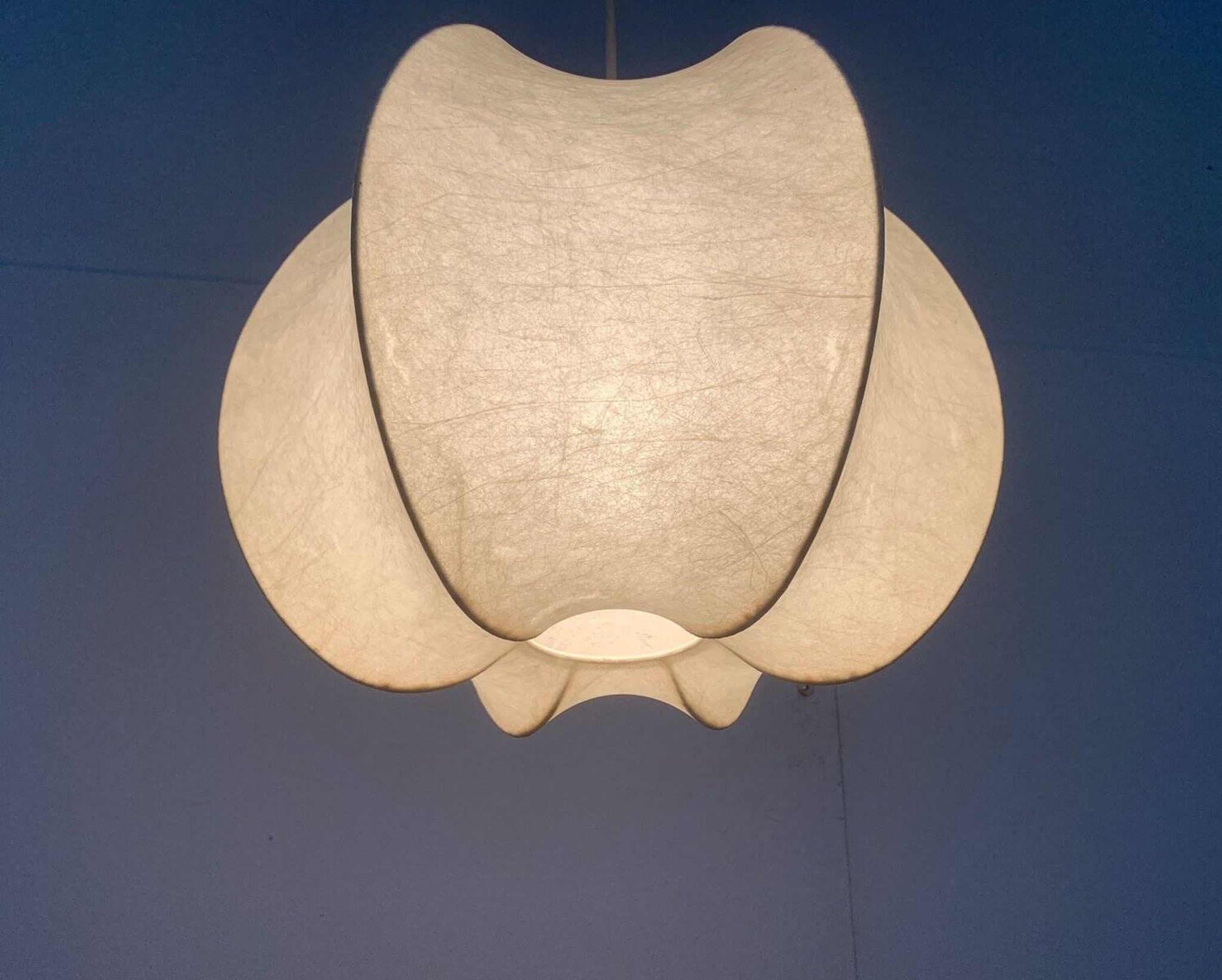 Suspension Cocoon German Mid-Century by Goldkant Leuchten, 1960s