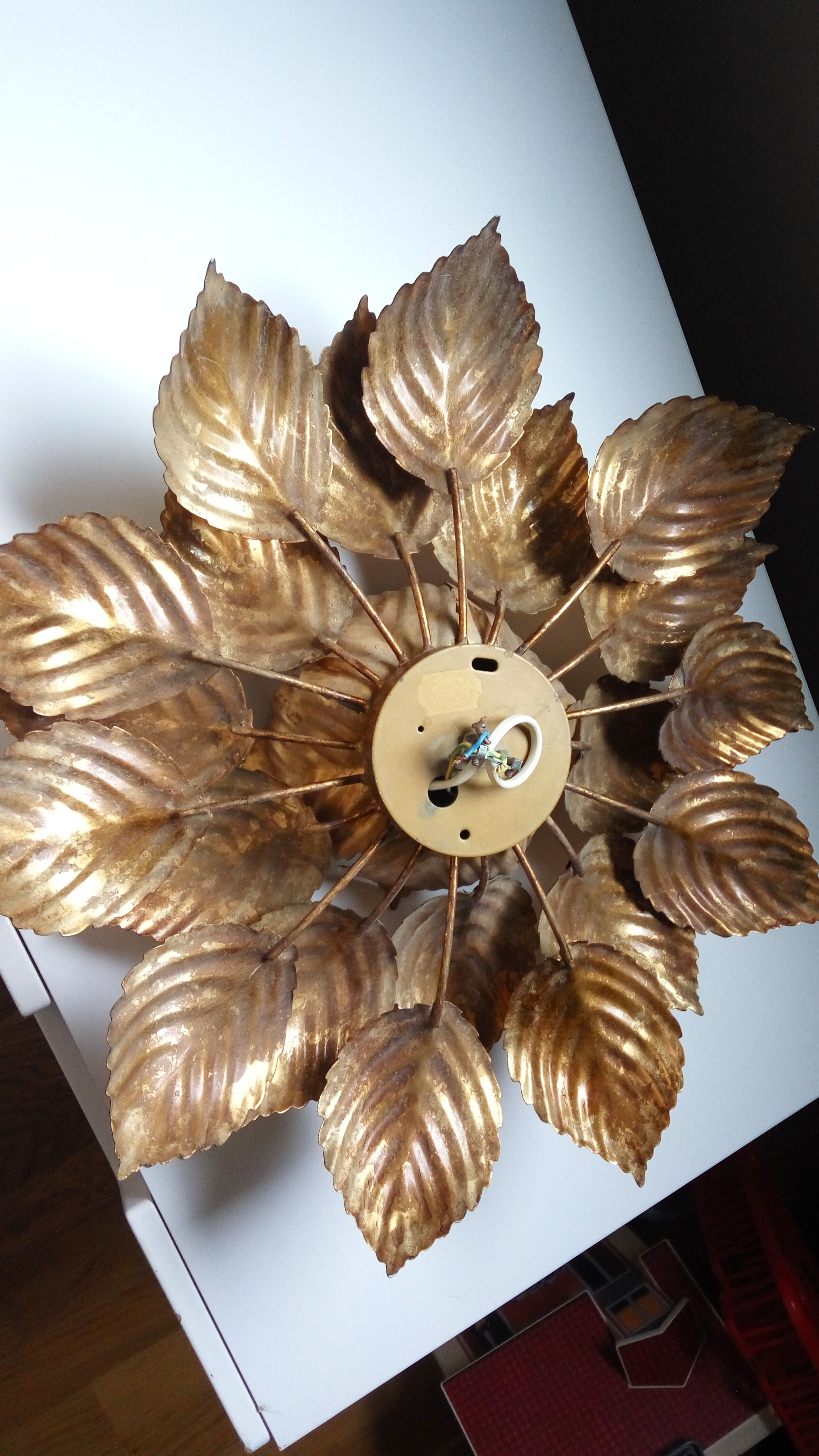 Wall lamp masca vintage