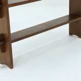 Constructivist wooden standing shelf from the 1960s