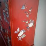 Lacquered chinese buffet 80s