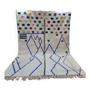 Tapis berbère laine - main