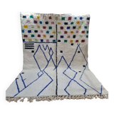 Handmade wool Berber rug 300X200 cm
