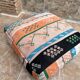 Handmade Berber Kilim pouf