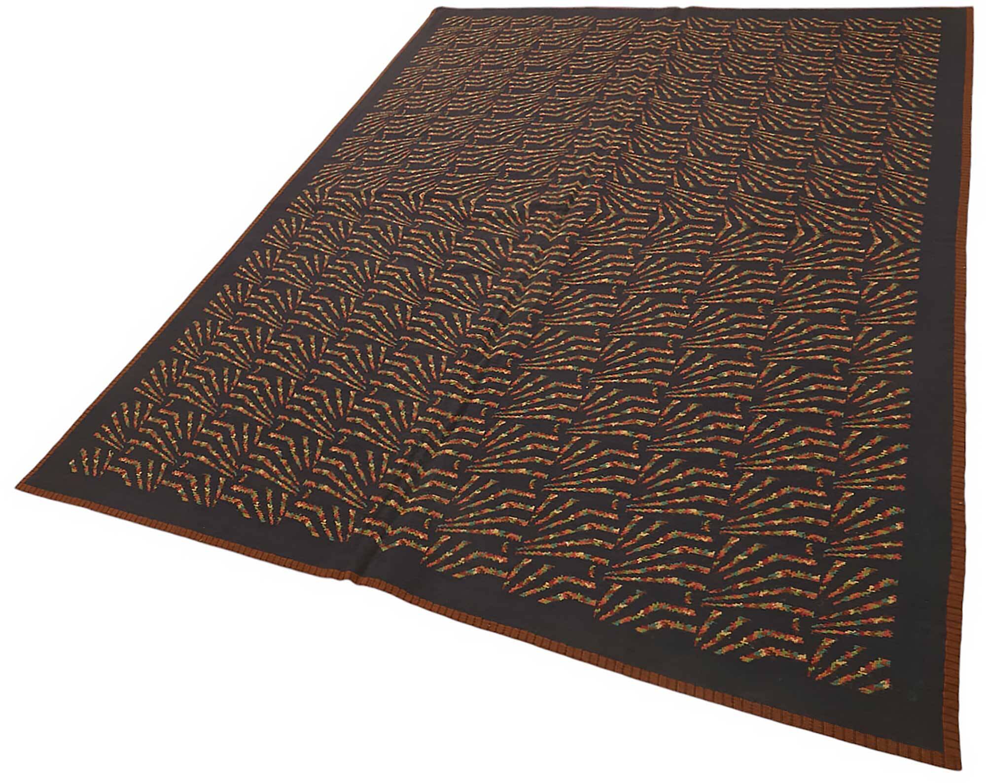 Handmade Vintage Flatweave Needlepoint Kilim 168 cm x 235 cm
