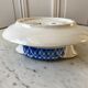 Saucière Digoin Sarreguemines blue 30s