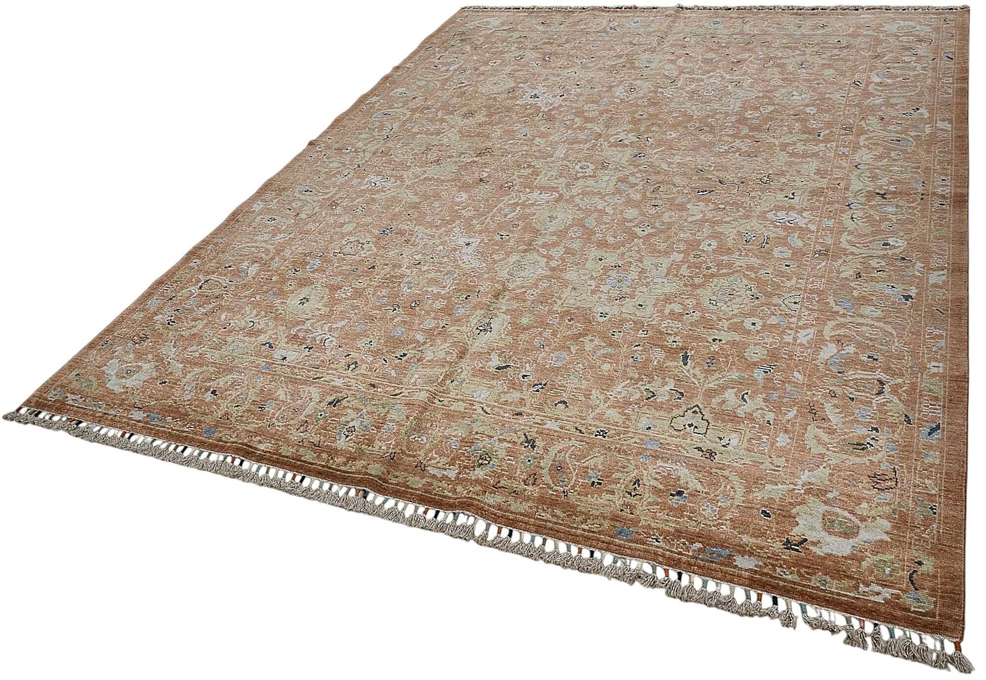 Turkish Handcrafted Loom Oushak Rug 206 cm x 295 cm
