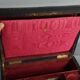 Old travel box for sewing and other Napoleon III