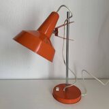 Lampe Monteuse Delmas en métal orange, 1960