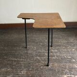 Bedside chair sofa end plywood folk art 1960