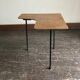 Bedside chair sofa end plywood folk art 1960