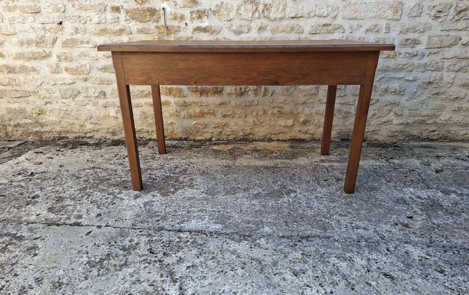 Oak farmhouse table