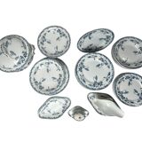 26-piece service Terre de fer Saint Amand Modern Style circa 1920