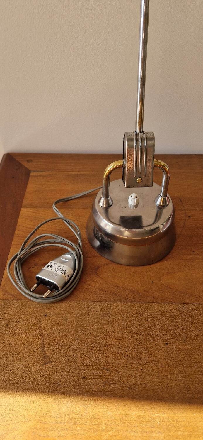 JUMO 600 Lamp - Vintage Chrome - 1940s