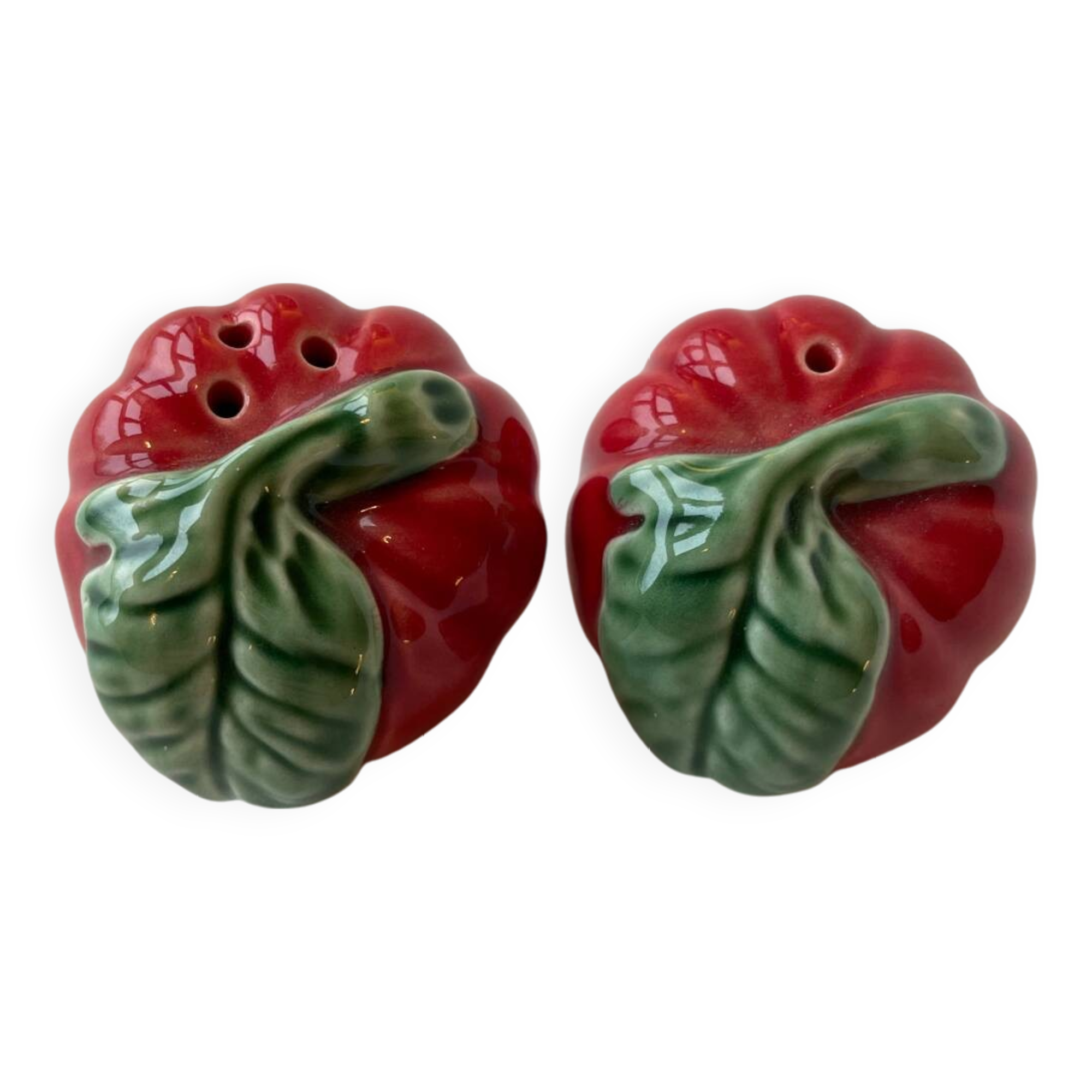 Bordallo Pinheiro salt and pepper shakers