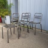 Lot de 4 chaises brasseries