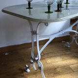 Marble bistro table