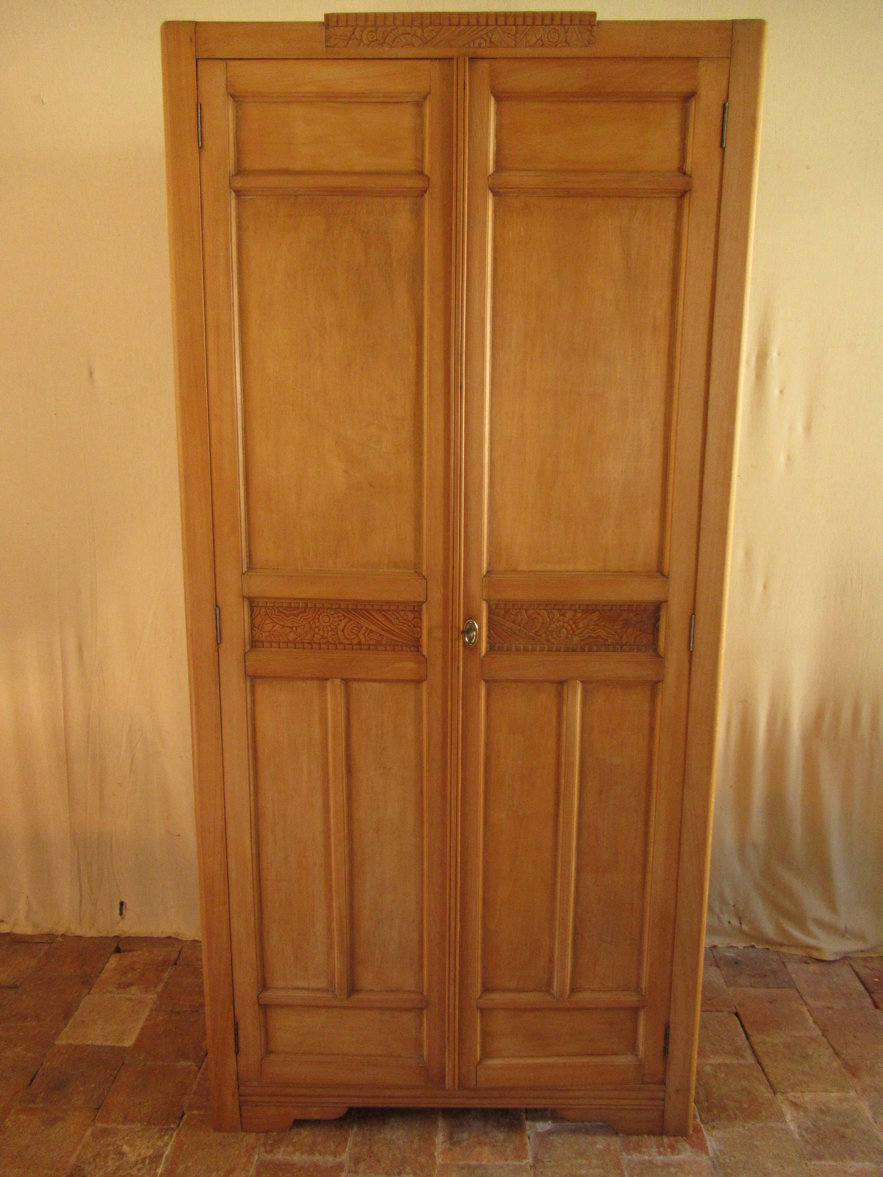 Parisian Art Deco wardrobe.