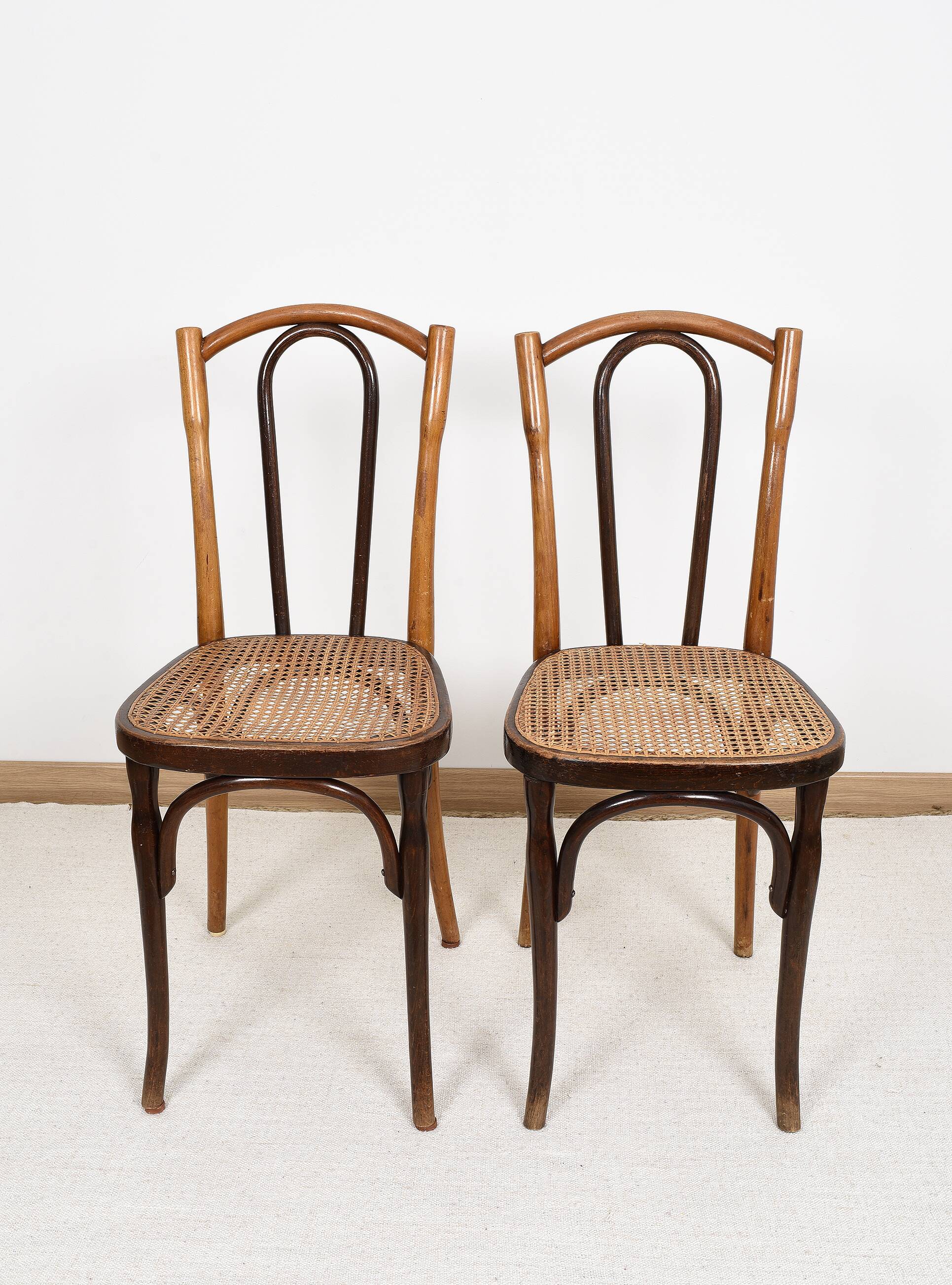 JJ bistro chairs. KOHN bentwood