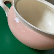 Villeroy and Boch powder pink salad bowl.