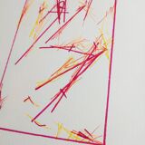 Abstract composition painting