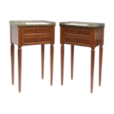 Pair of Louis XVI-style bedsides