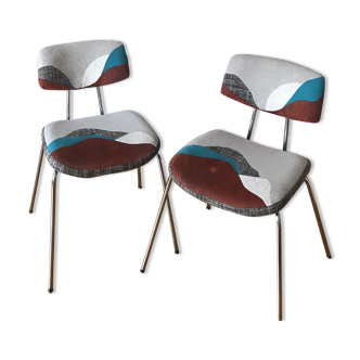 Sonia Laudet fabric chairs from the "Landscapes" series