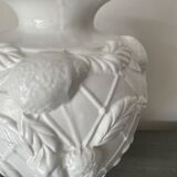 Porcelain lamp decorated with fruit