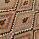 176x300Cm Faded Somon Turkish Kilim Rug, 6x10 Living Room Rug,