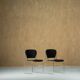 Black chair with metal frame by Perry, UK, 1990s