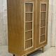 Wardrobe in bamboo and oak from the 1960s