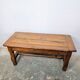Farmhouse coffee table in solid oak