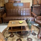 Vintage wood coffee table 50/60