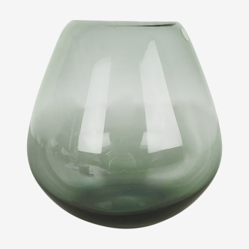 Vase de Wilhelm Wagenfeld pour WMF Allemagne Bauhaus vintage 1960s Turmalin