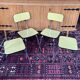 Chaises en formica 1960