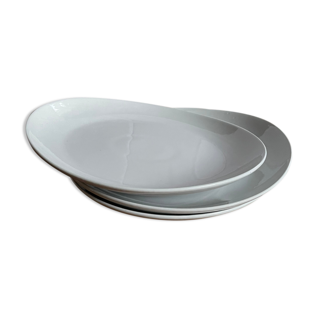 Saturnia 92267 Assiette Malaga, Porcelaine, Blanc