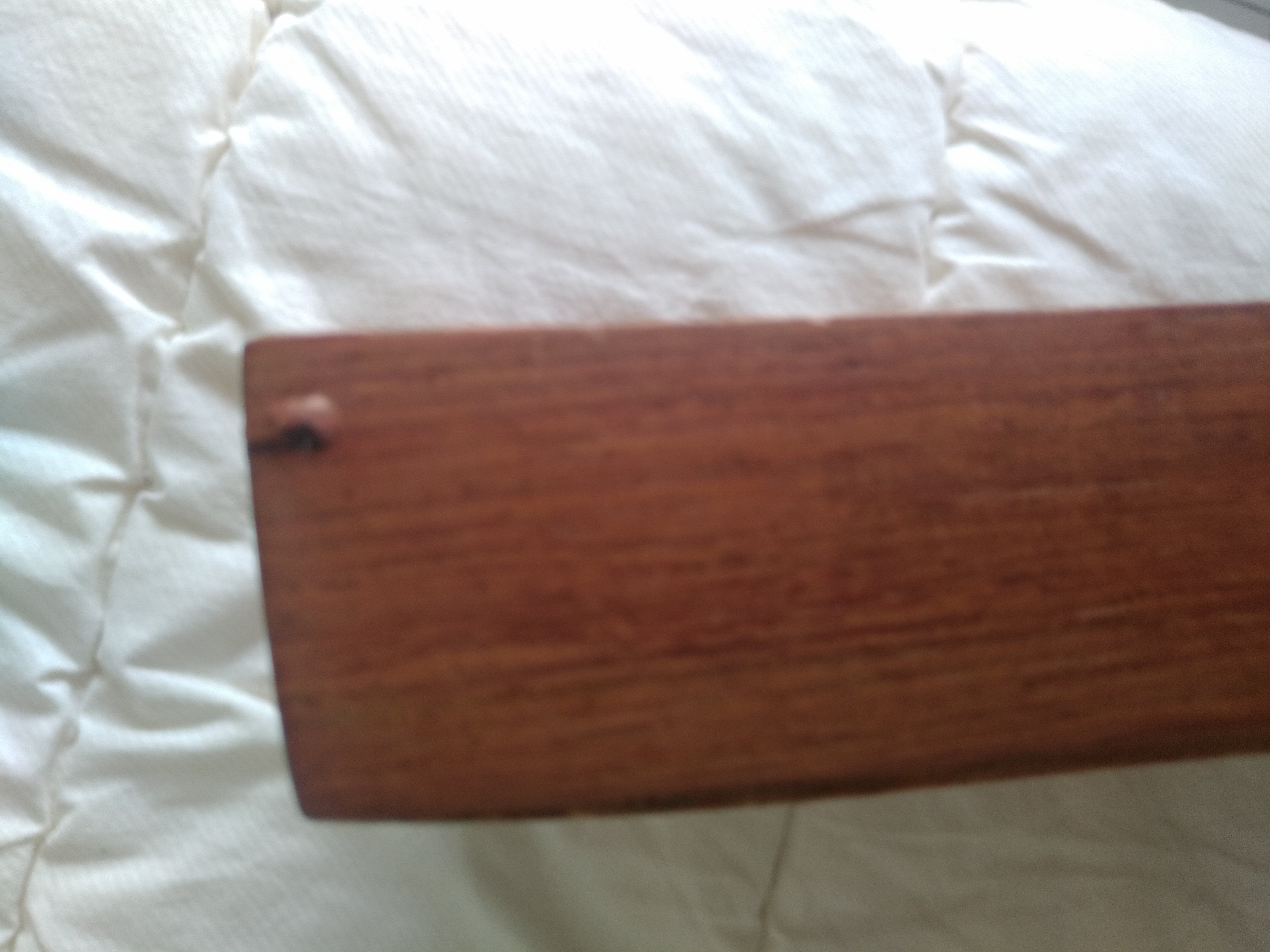 Old vintage marquetry wooden tray