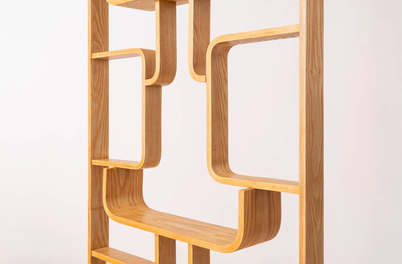 Wall Unit by Ludvig Volak, Drevopodnik Holesov, Czechoslovakia, 1960s
