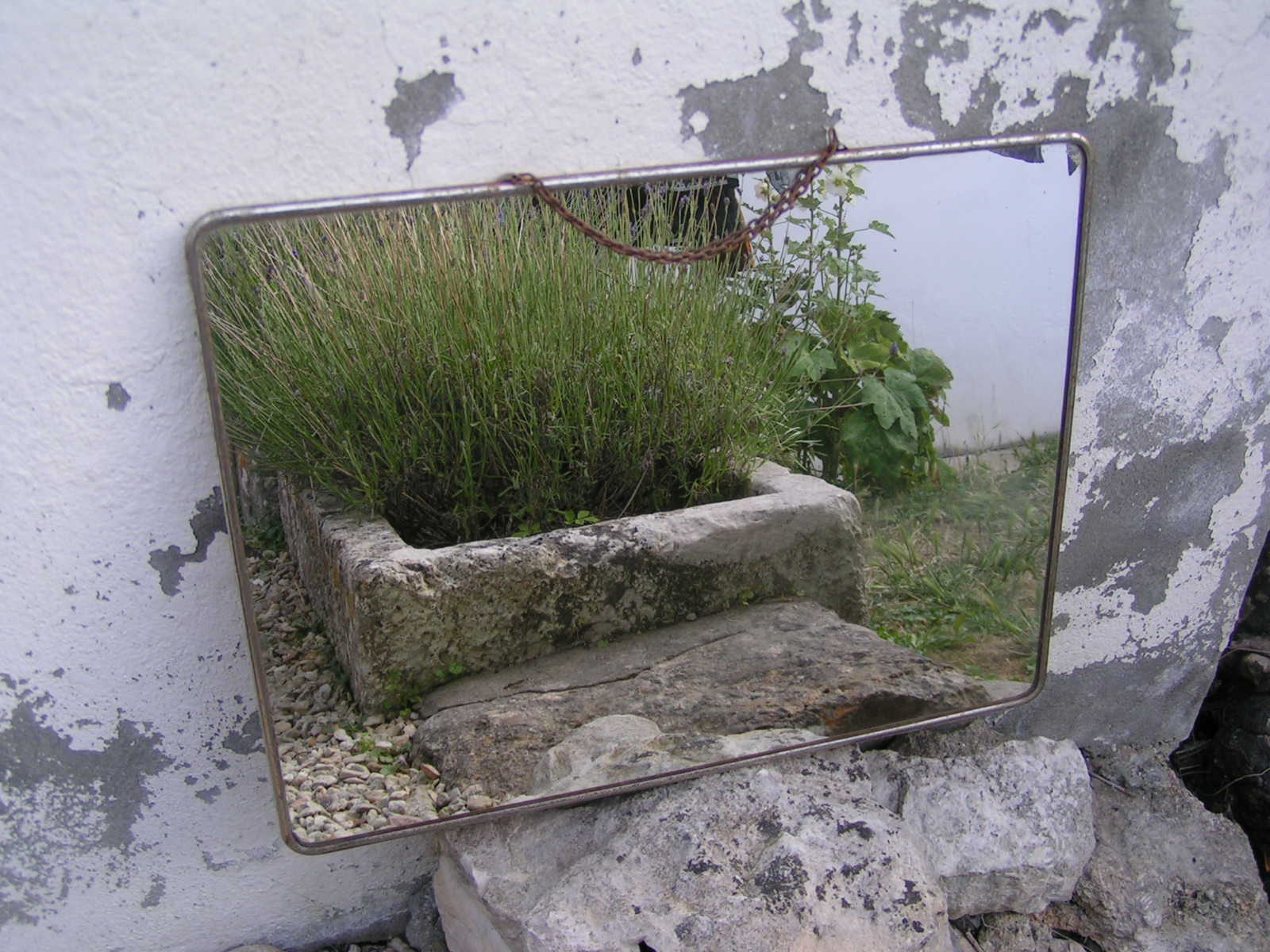 Barber mirror 60s, 40X30 cm