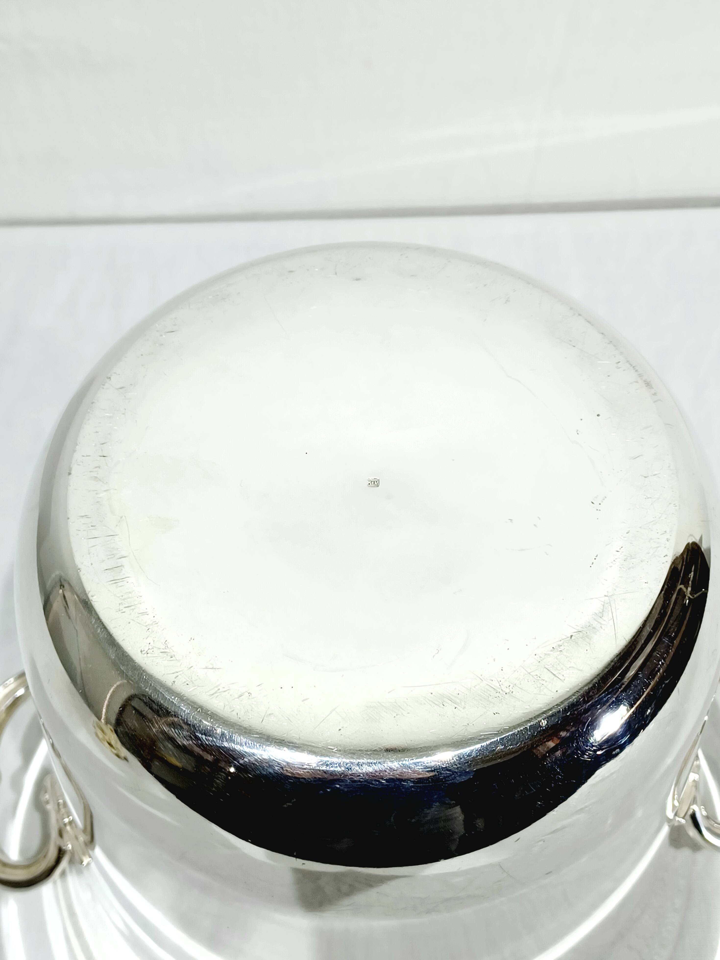 Silver-plated champagne bucket