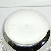 Seau à champagne en métal argenté