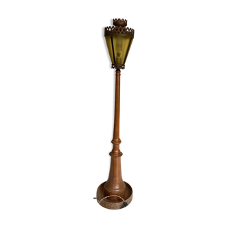 Lampe en bois