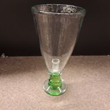 Photophore candle holder in blown glass