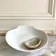 Porcelain shell hollow dish